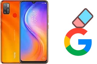 Cómo borrar la cuenta de Google en TECNO Spark 5 Air