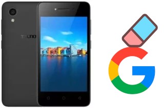 Cómo borrar la cuenta de Google en Tecno W1