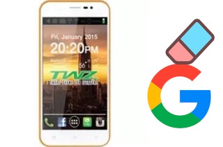 Cómo borrar la cuenta de Google en TWZ QQ1
