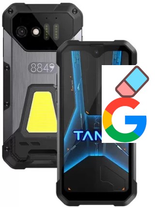 Cómo borrar la cuenta de Google en Unihertz 8849 Tank Mini 1