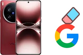 Cómo borrar la cuenta de Google en vivo X200 Ultra