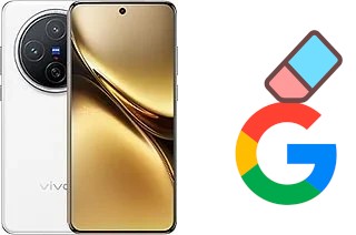 Cómo borrar la cuenta de Google en vivo X200