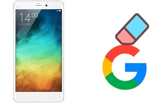Cómo borrar la cuenta de Google en Xiaomi Mi Note