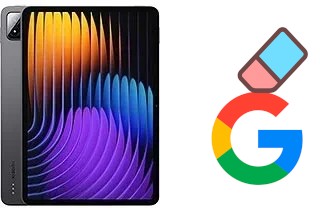 Cómo borrar la cuenta de Google en Xiaomi Pad 7