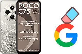 Cómo borrar la cuenta de Google en Xiaomi Poco C75 5G