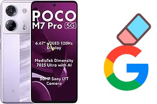 Cómo borrar la cuenta de Google en Xiaomi Poco M7 pro 5G