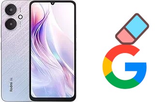 Cómo borrar la cuenta de Google en Xiaomi Redmi 13C 5G