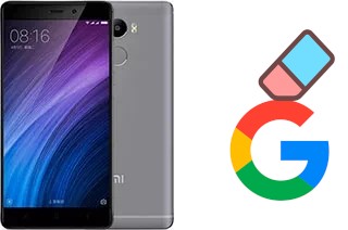 Cómo borrar la cuenta de Google en Xiaomi Redmi 4 (China)