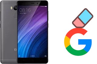 Cómo borrar la cuenta de Google en Xiaomi Redmi 4 Prime