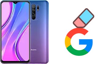 Cómo borrar la cuenta de Google en Xiaomi Redmi 9
