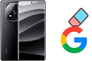 Cómo borrar la cuenta de Google en Xiaomi Redmi Note 14 Pro+