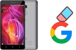 Cómo borrar la cuenta de Google en Xiaomi Redmi Note 4