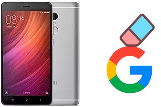 Cómo borrar la cuenta de Google en Xiaomi Redmi Note 4 (MediaTek)