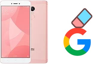 Cómo borrar la cuenta de Google en Xiaomi Redmi Note 4X