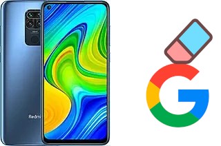 Cómo borrar la cuenta de Google en Xiaomi Redmi Note 9