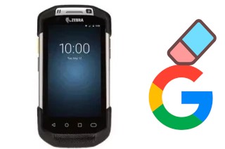 Cómo borrar la cuenta de Google en Zebra TC75