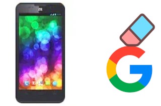 Cómo borrar la cuenta de Google en ZTE Blade G2
