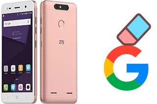 Cómo borrar la cuenta de Google en ZTE Blade V8 Mini