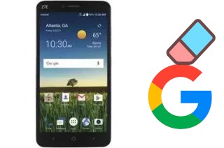 Cómo borrar la cuenta de Google en ZTE Blade X2 Max