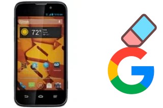 Cómo borrar la cuenta de Google en ZTE Warp 4G