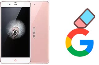 Cómo borrar la cuenta de Google en ZTE nubia Prague S