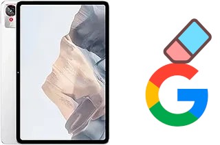 Cómo borrar la cuenta de Google en ZTE Nubia Tablet Pro