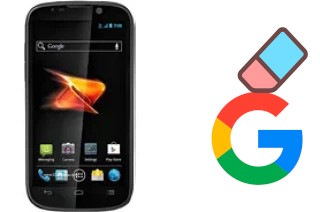 Cómo borrar la cuenta de Google en ZTE Warp Sequent