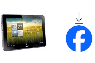 Cómo instalar Facebook en un Acer Iconia Tab A700