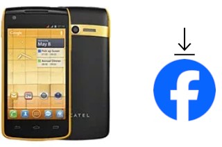 Cómo instalar Facebook en un alcatel OT-992D