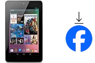 Cómo instalar Facebook en un Asus Google Nexus 7 Cellular