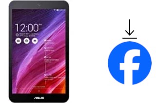 Cómo instalar Facebook en un Asus Memo Pad 8 ME181C
