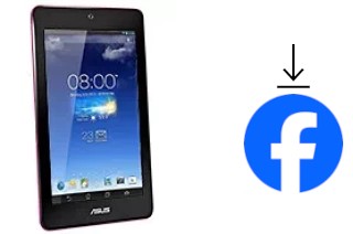 Cómo instalar Facebook en un Asus Memo Pad HD7 8 GB