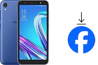 Cómo instalar Facebook en un Asus ZenFone Live (L1) ZA550KL
