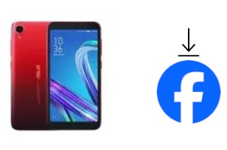 Cómo instalar Facebook en un Asus ZenFone Live (L2) SD430