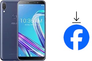Cómo instalar Facebook en un Asus Zenfone Max Pro (M1) ZB601KL