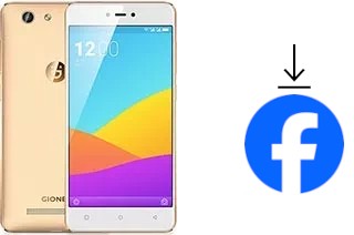 Cómo instalar Facebook en un Gionee F103 Pro