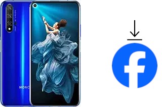 Cómo instalar Facebook en un Honor 20