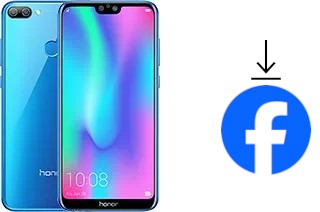 Cómo instalar Facebook en un Honor 9N (9i)
