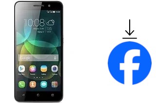 Cómo instalar Facebook en un Huawei Honor 4C