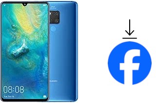 Cómo instalar Facebook en un Huawei Mate 20 X
