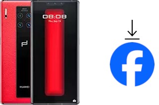 Cómo instalar Facebook en un Huawei Mate 30 RS Porsche Design