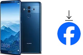 Cómo instalar Facebook en un Huawei Mate 10 Pro