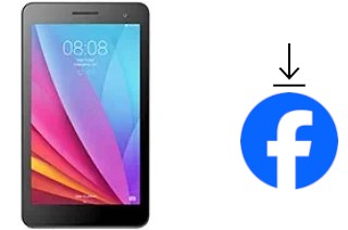 Cómo instalar Facebook en un Huawei MediaPad T1 7.0