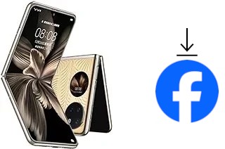 Cómo instalar Facebook en un Huawei P50 Pocket