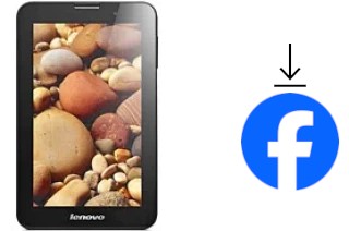 Cómo instalar Facebook en un Lenovo IdeaTab A3000