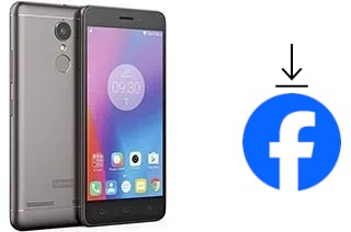 Cómo instalar Facebook en un Lenovo K6 Power
