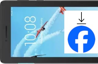 Cómo instalar Facebook en un Lenovo Tab E7 Wi-Fi