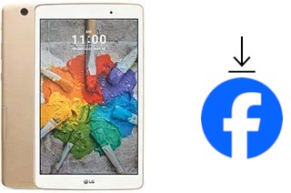 Cómo instalar Facebook en un LG G Pad X 8.0