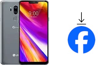Cómo instalar Facebook en un LG G7 ThinQ