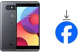 Cómo instalar Facebook en un LG Q8 (2017)